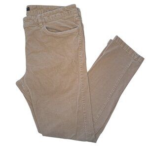 Brooks Brothers Natalie Fit Khaki Cords Corduroy Pants Size 12